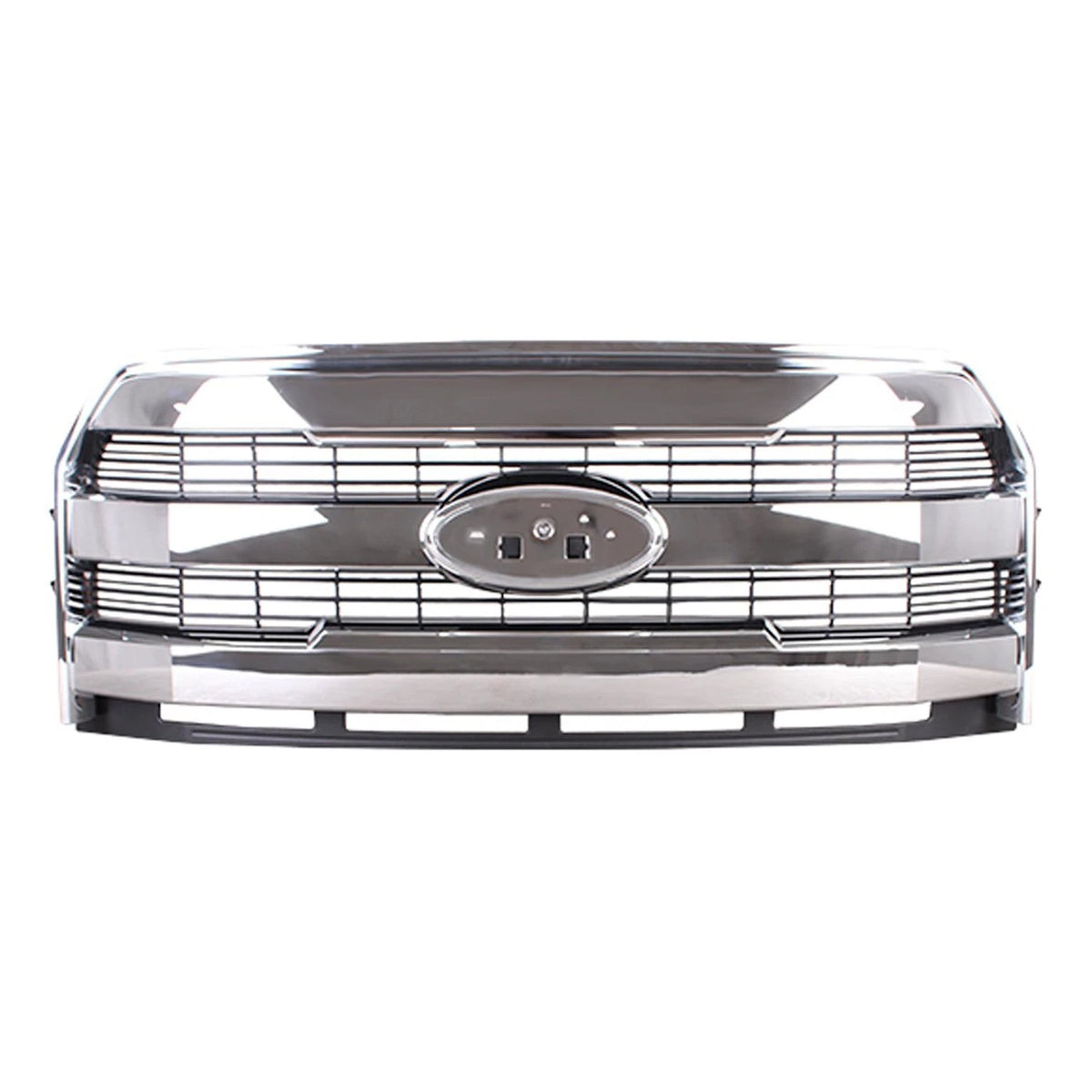 Grille for Ford F-150 (2015–2017) Lariat Standard Equipment Black CAPA