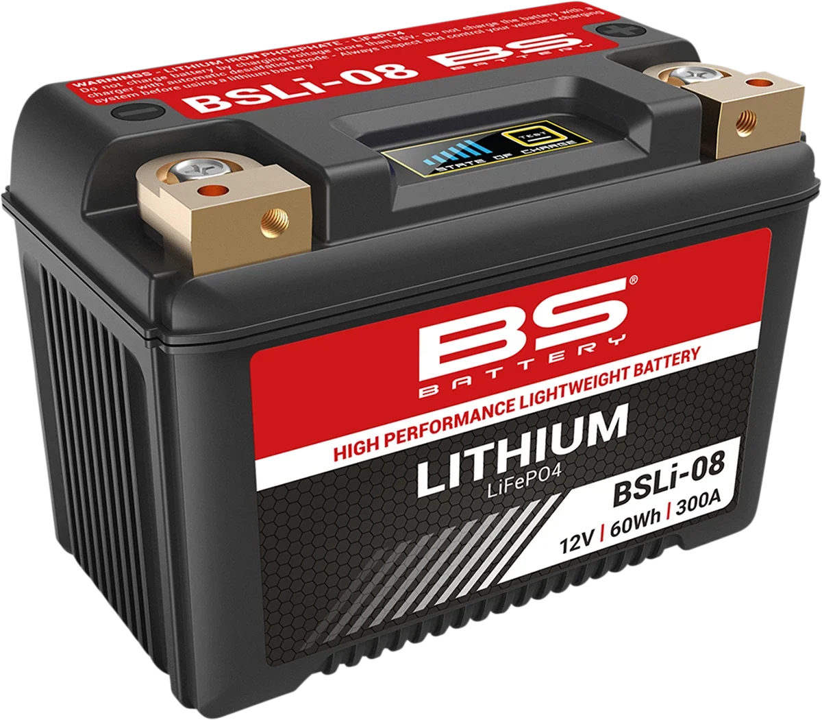 BS Battery Lithium Battery BSLi-08 for (360108)