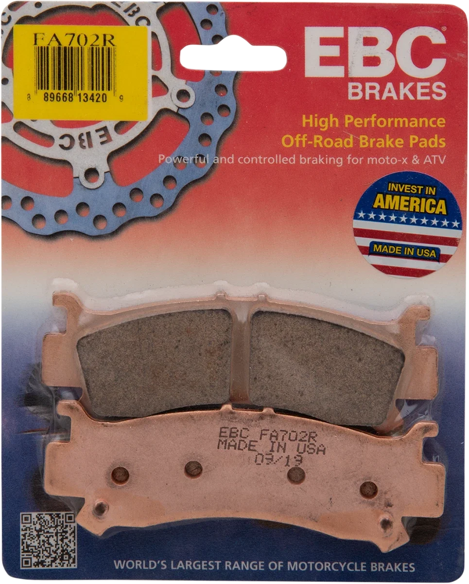 EBC Sintered "R" Brake Pads FA702R for