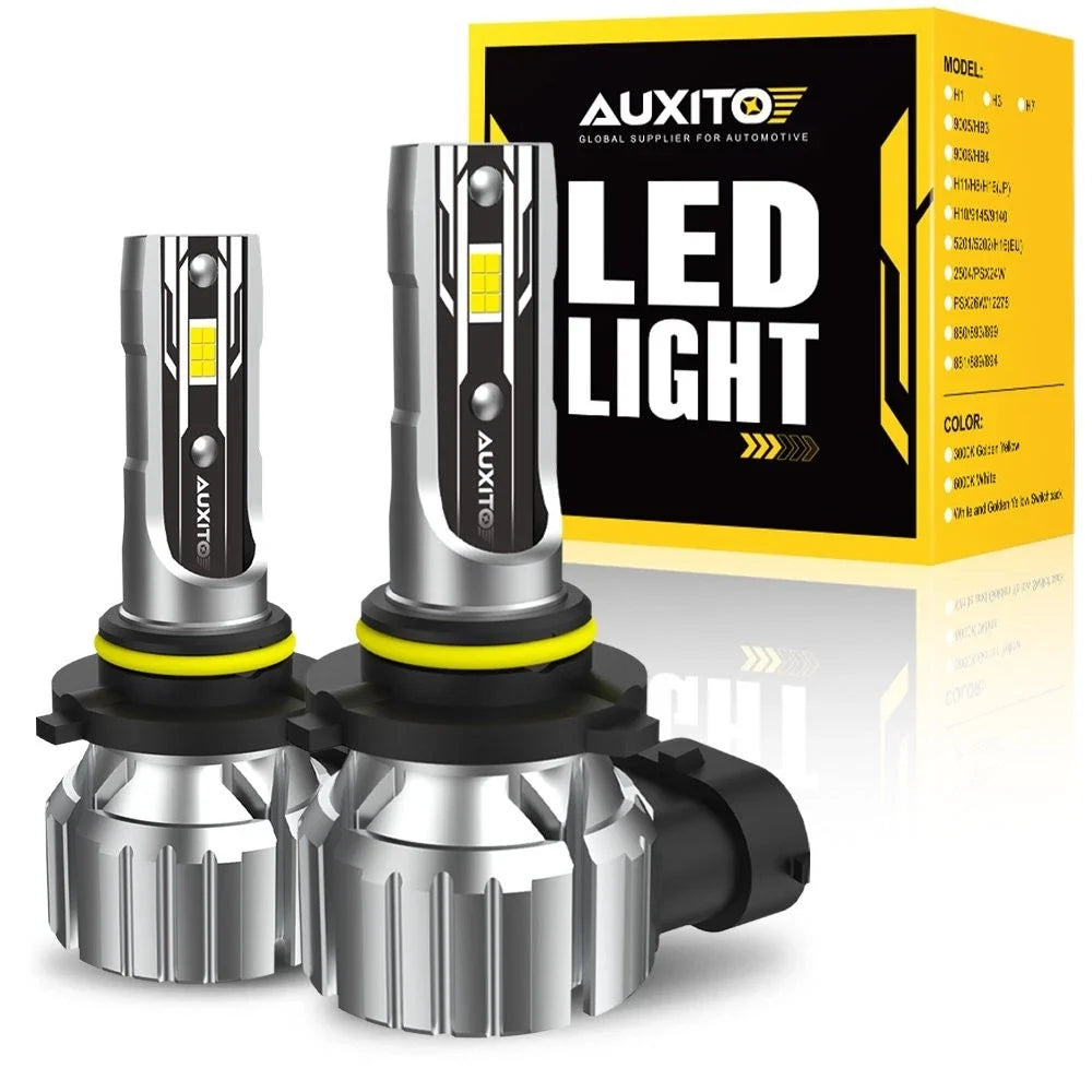 2X 9006 LED Headlight Bulb for OXILAM (6500K)