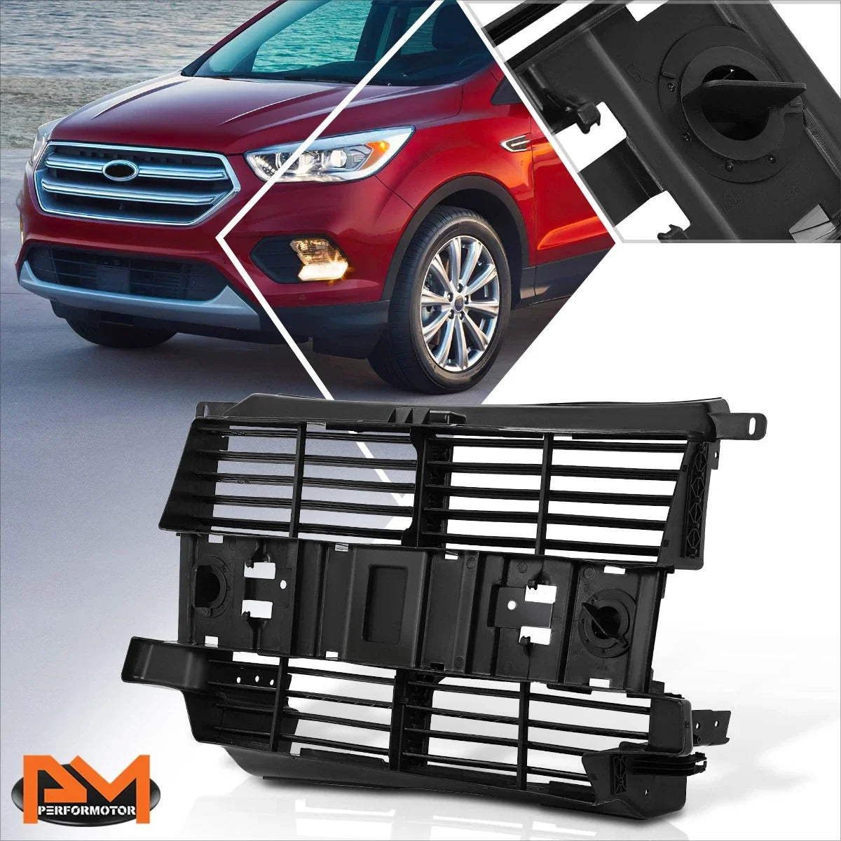 Shutter Assembly Radiator for Ford Escape 1.5/2.0/2.5L 2017-2019