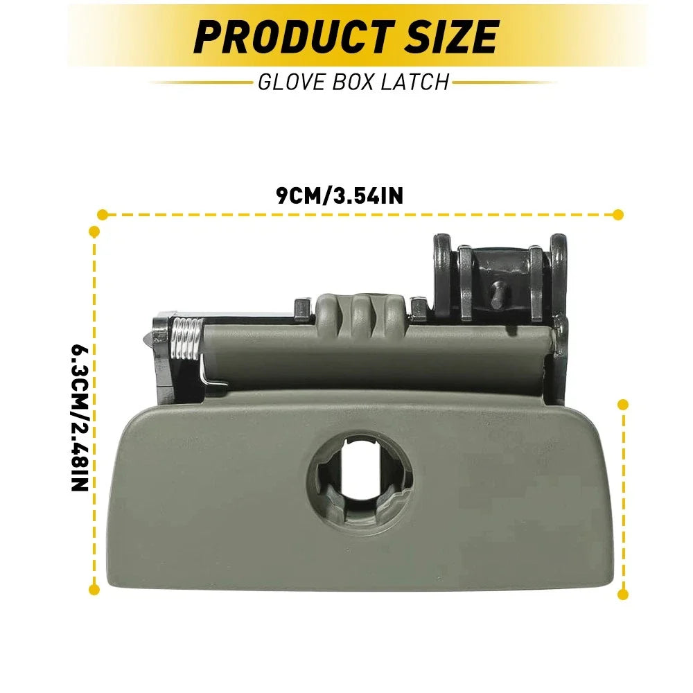 Glove Box Lock Latch Handle for Buick LaCrosse/Allure (2005–2009) Gray