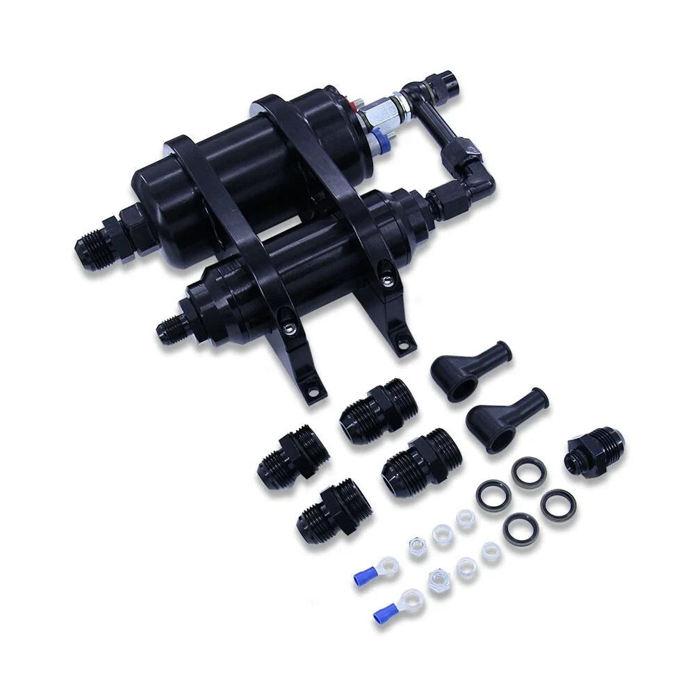 External Fuel Pump with Bracket & Filter for Universal Vehicles (12V)