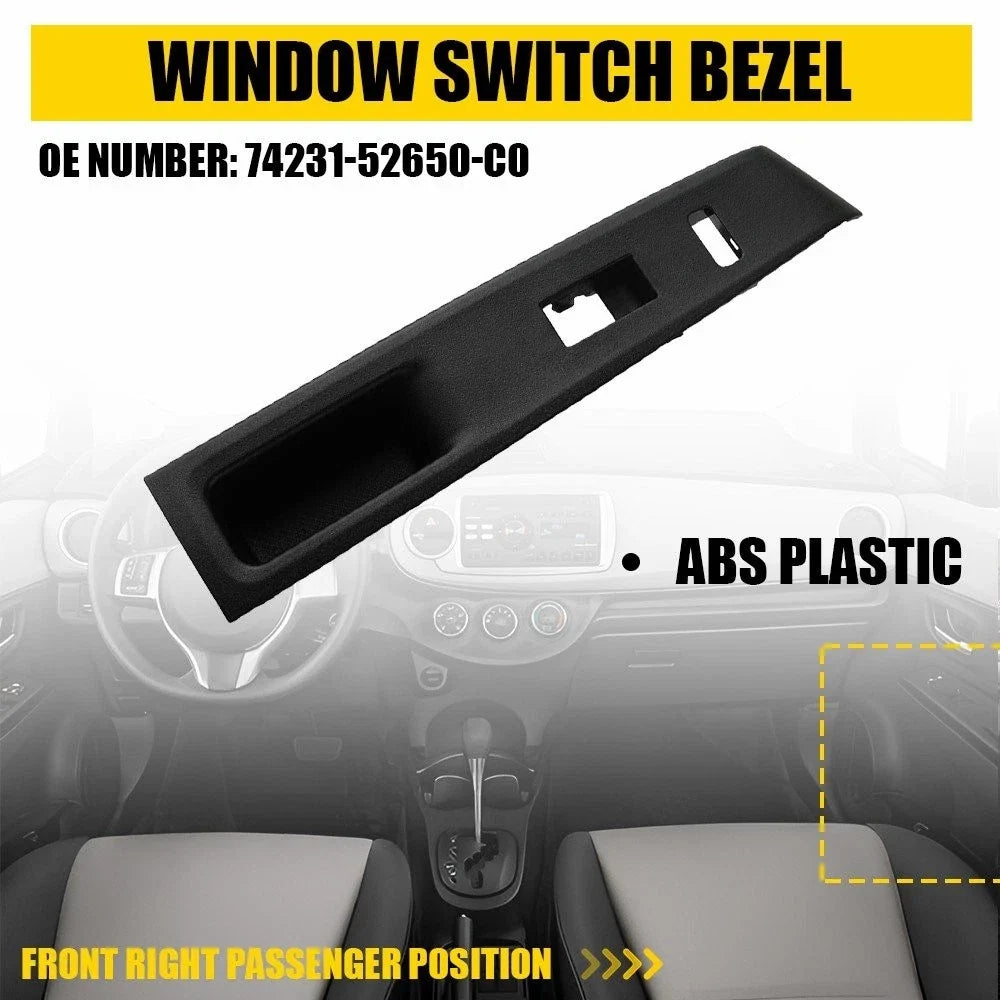 Master Power Window Switch Bezel Trim for Toyota Yaris 2D (2012–2014)