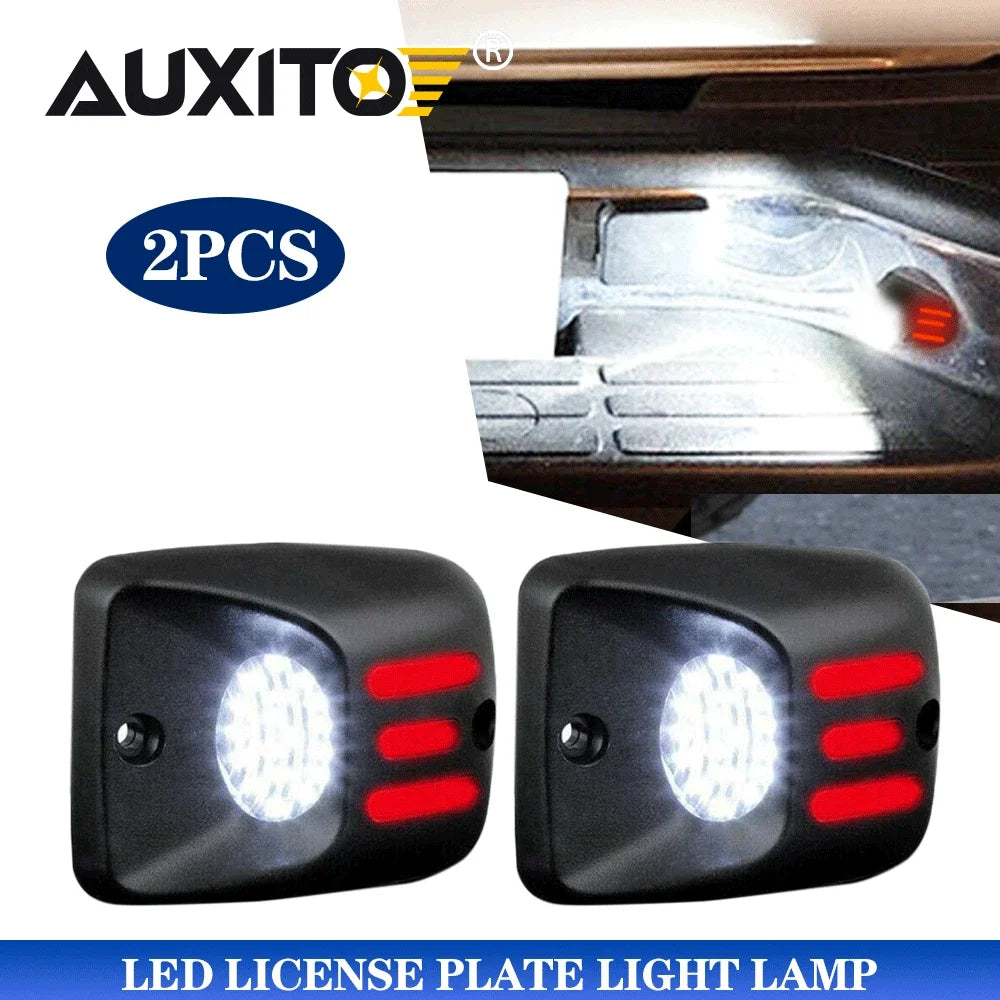 2X LED License Plate Light Lamp for Toyota Tacoma (Free Replacement)