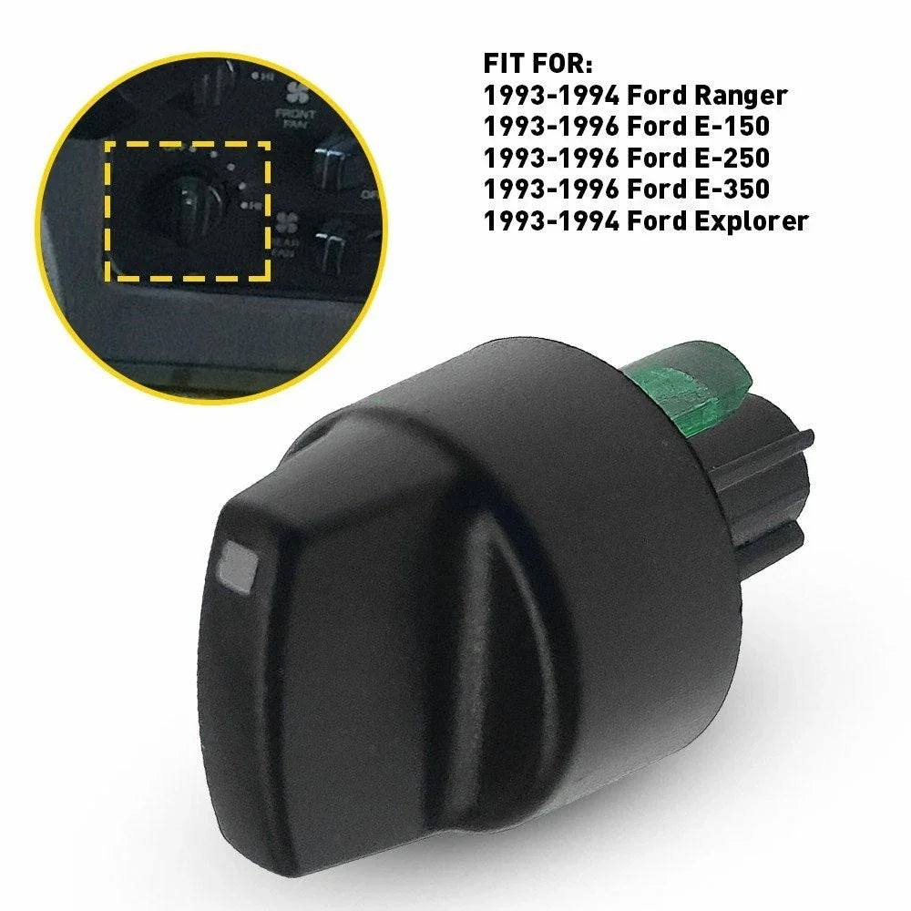 HVAC Heat Control Knob for Ford Ranger (1993–1994), Explorer (1993–1996), E150, E250, E350