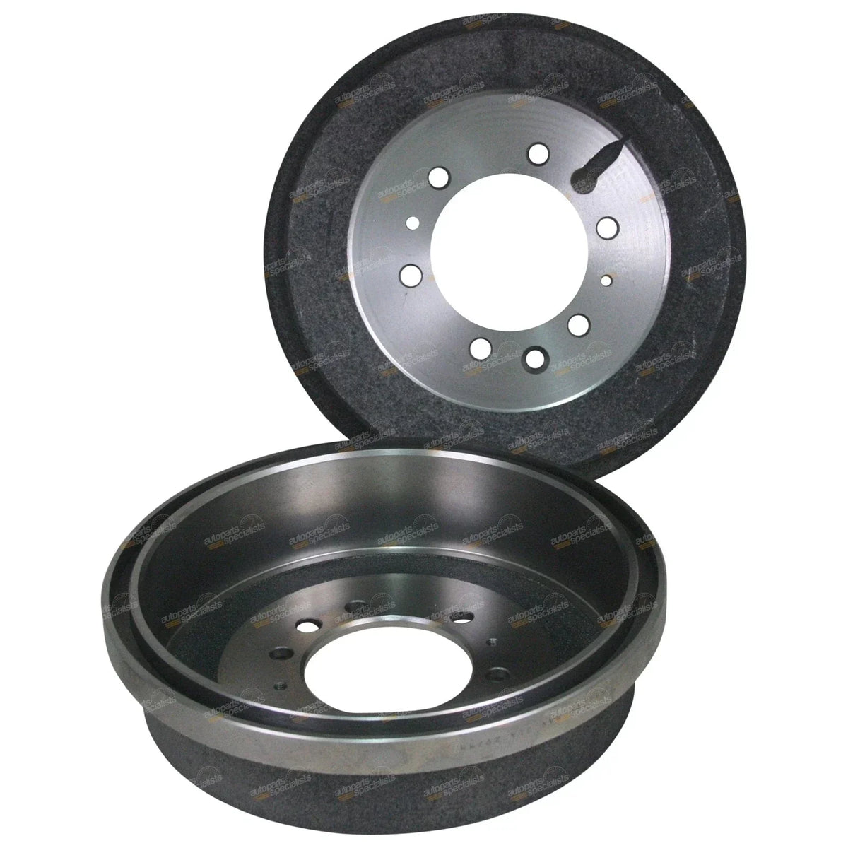 Set of 2 Front Brake Drums for Toyota Landcruiser HJ45 FJ45 (76-80)
