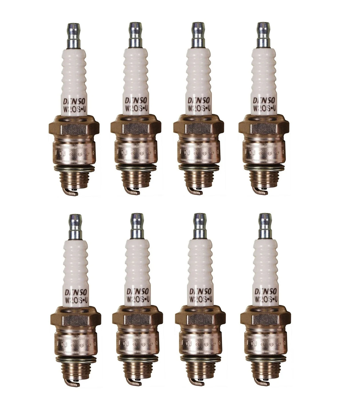 Set of 8 Denso U-Groove Spark Plugs Gap 0.027 for Chevy GMC V8