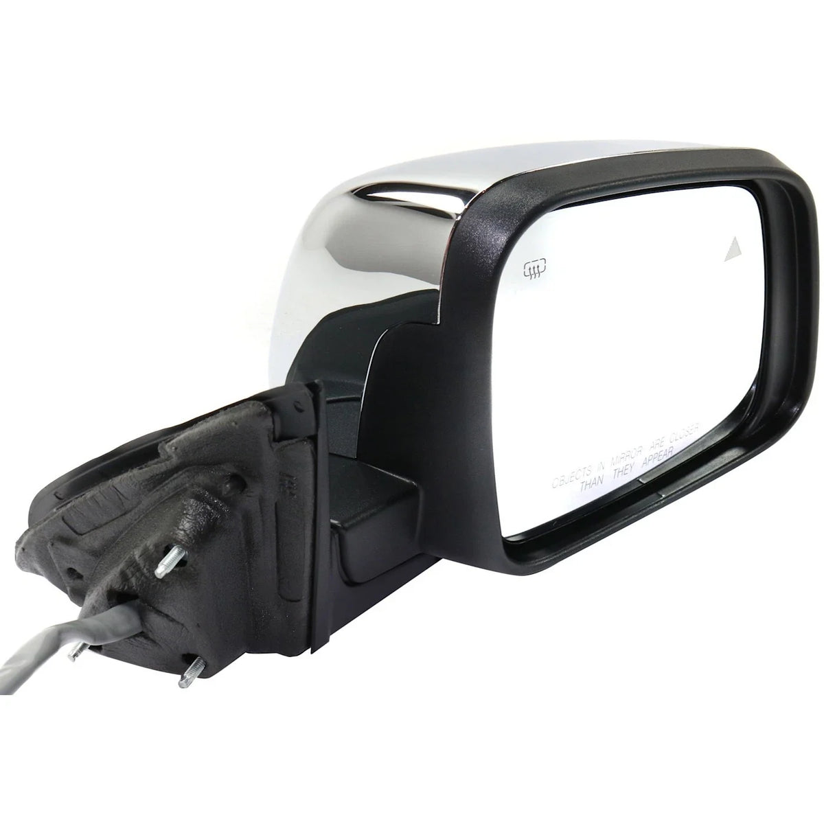 2014-2021 Jeep Grand Cherokee Right Side Mirror, Chrome, Power Heated