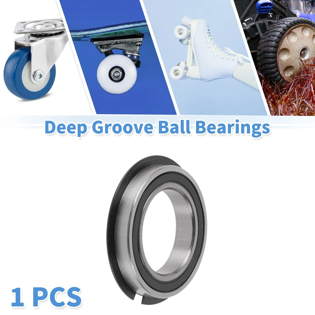 6906NR2RS Deep Groove Ball Bearings for Various Applications (30x47x9mm)