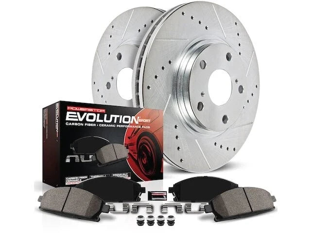 Front Brake Pad and Rotor Kit for Mazda MX5 Miata (2016–2024) QR133ZV