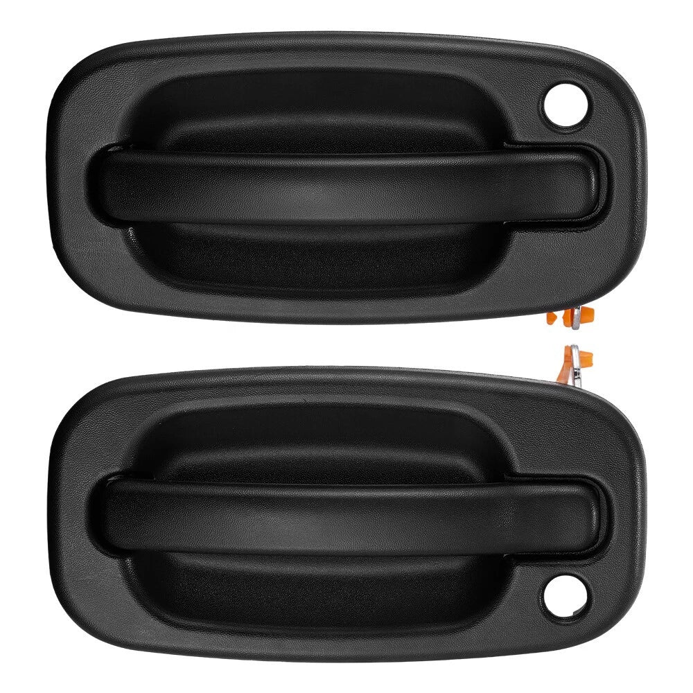 Exterior Door Handle Set for GMC Sierra Yukon (2001–2006) Texture Black