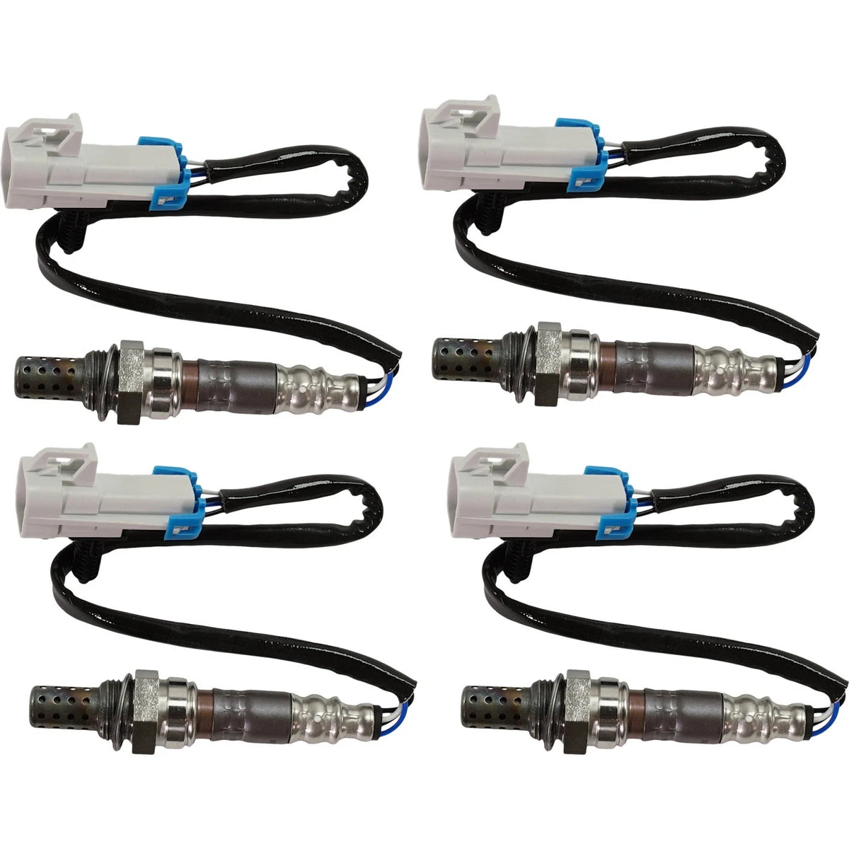 Oxygen Sensor Set of 4 for Chevy Silverado 1500 (2000–2002) 4-Wire