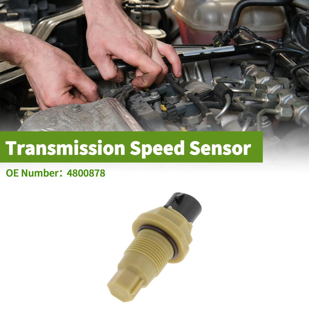 1 Pc Transmission Speed Sensor No.4800878 for Dodge Caravan (2001–2007)