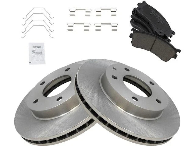 Front Brake Pad and Rotor Kit for Mazda Protege 2.0L (2001–2003) ZR167YD