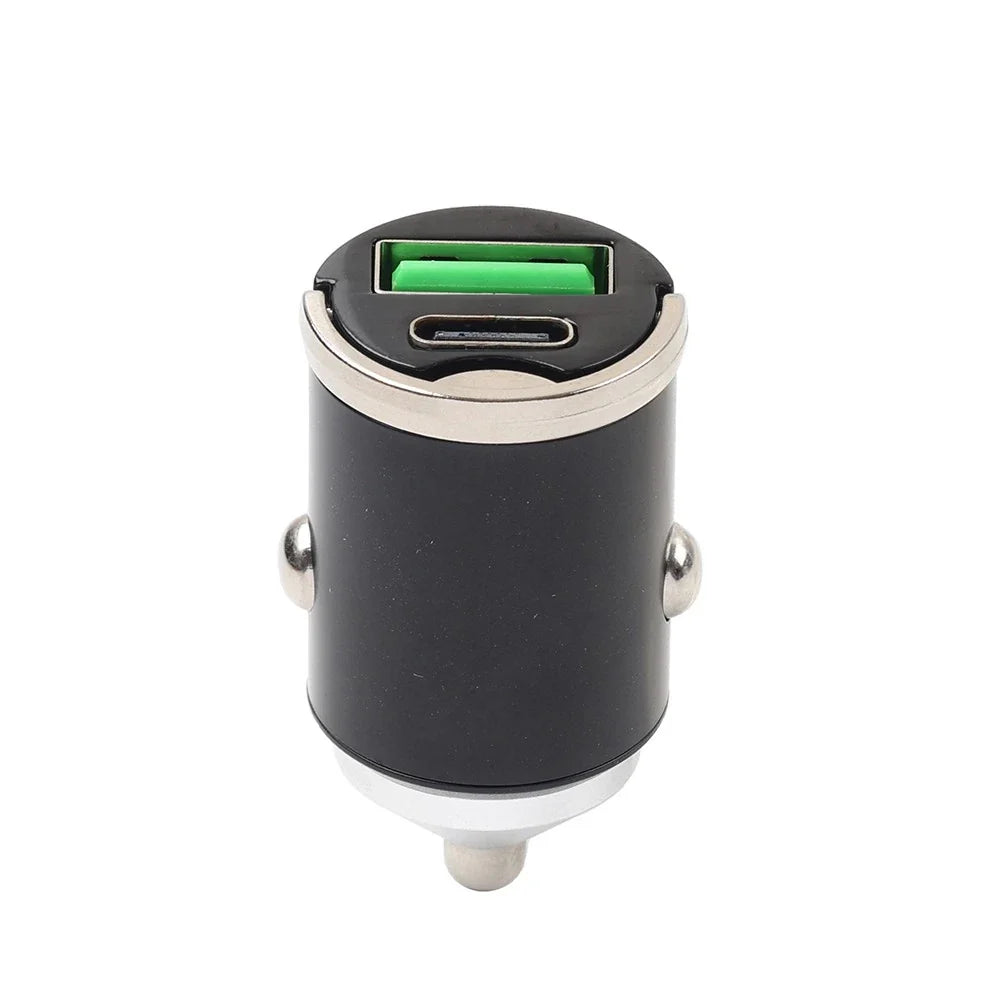 2X USB Type C Charger Socket Adapter for Universal Cars (Fast Charging)
