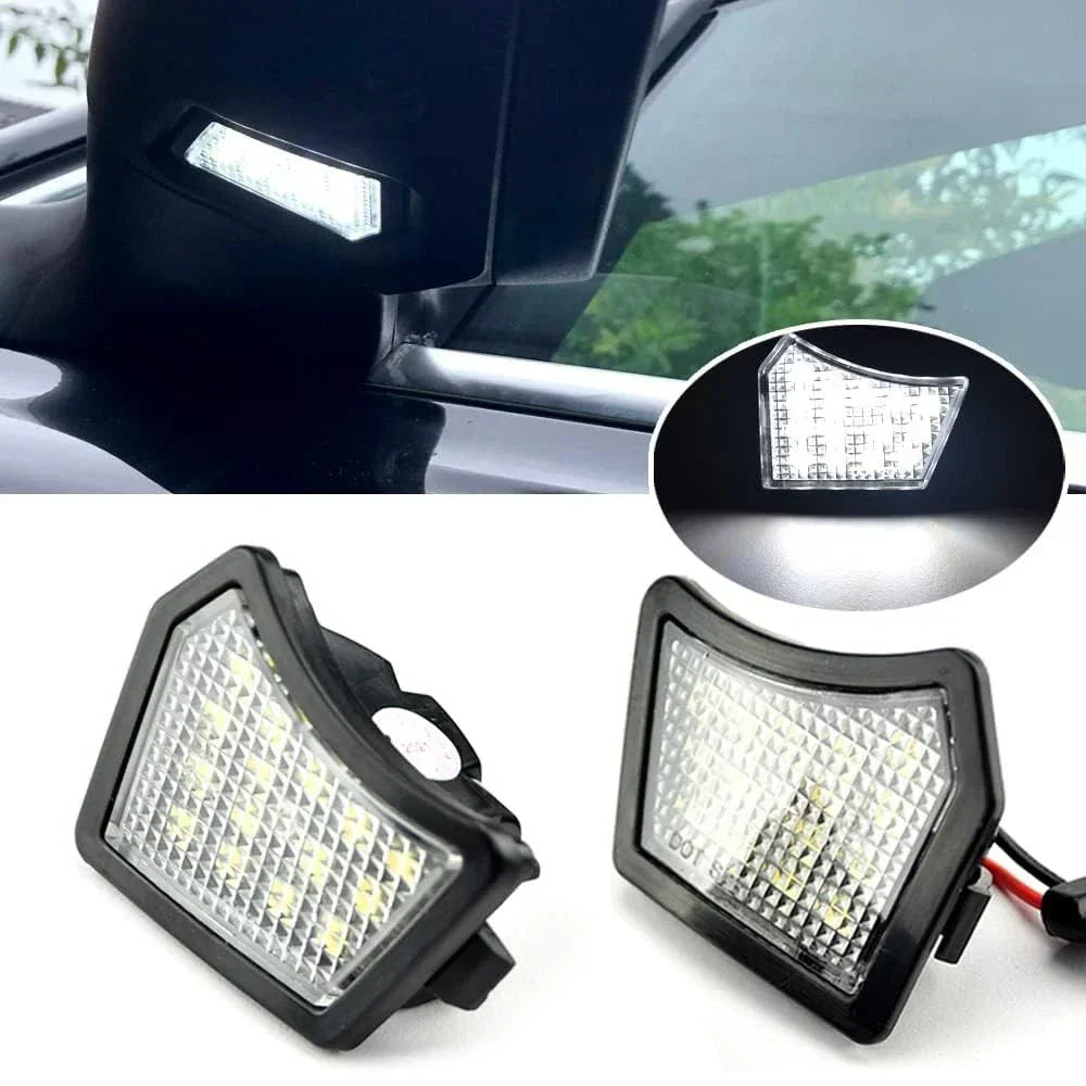 LED Under Side Mirror Puddle Lights for XJ, XF Jaguar (2010-2021)