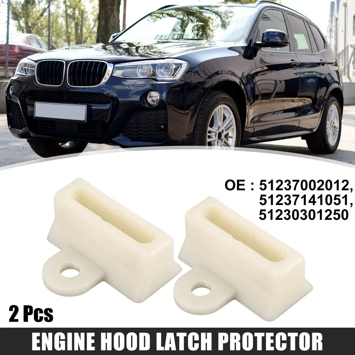 Engine Hood Latch Protector for 1 Series E81 (BMW) 2006-2011
