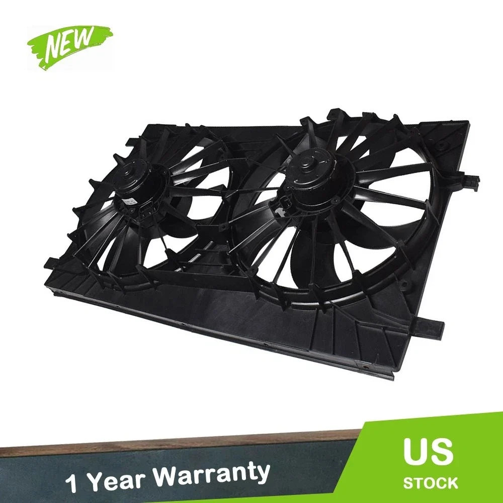 Dual Radiator & Condenser Fan for Chrysler Sebring (2007–2010) & Jeep (2007–2017) CH3115152