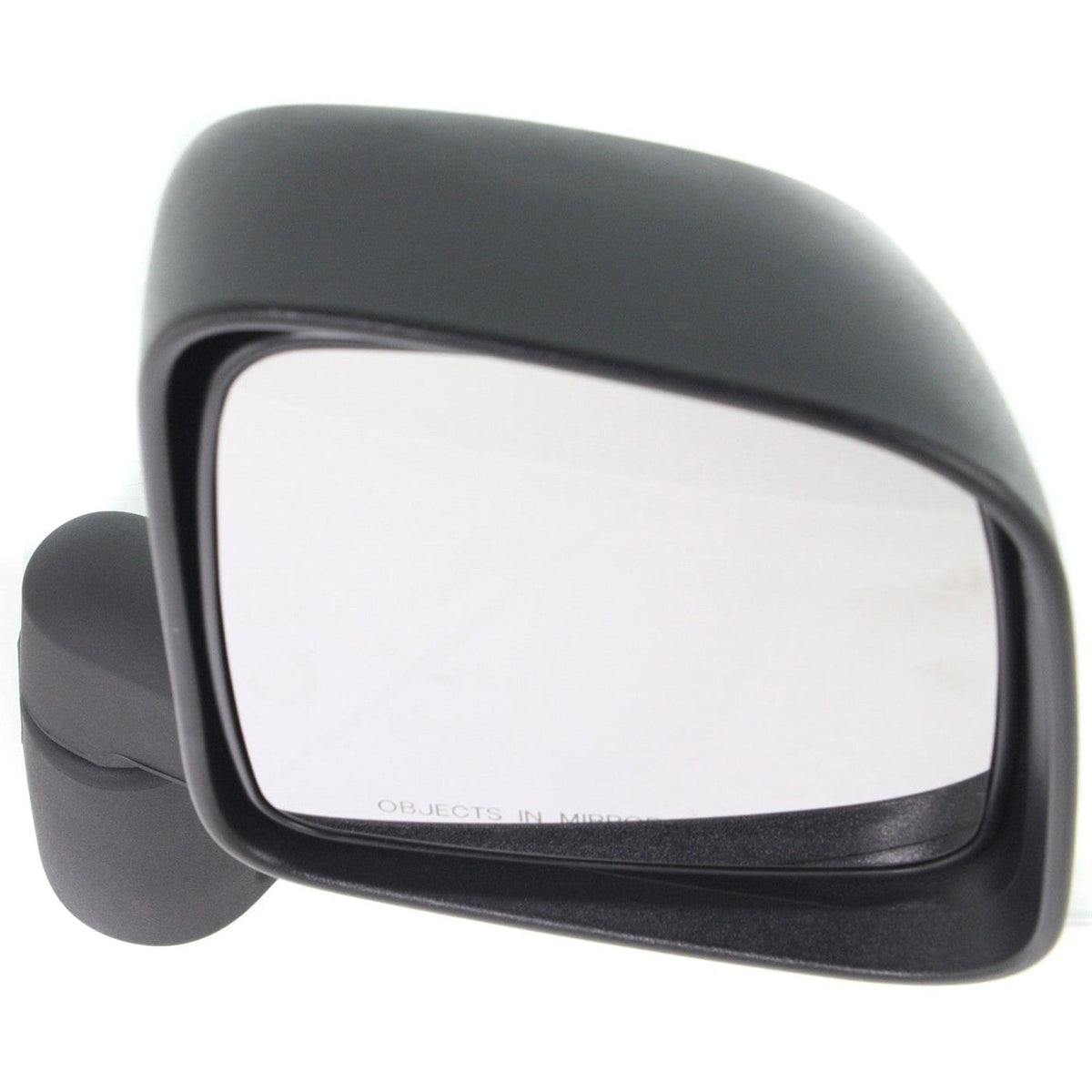 Right Manual Folding Mirror, Black Textured Finish for Jeep Wrangler 2003-2006