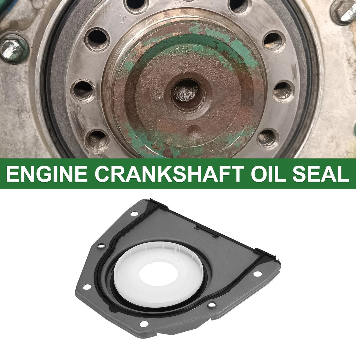 1 Pc Crankshaft Oil Seal with Flange for Ford Escape (2017–2019) No. 1S4G6K301AB