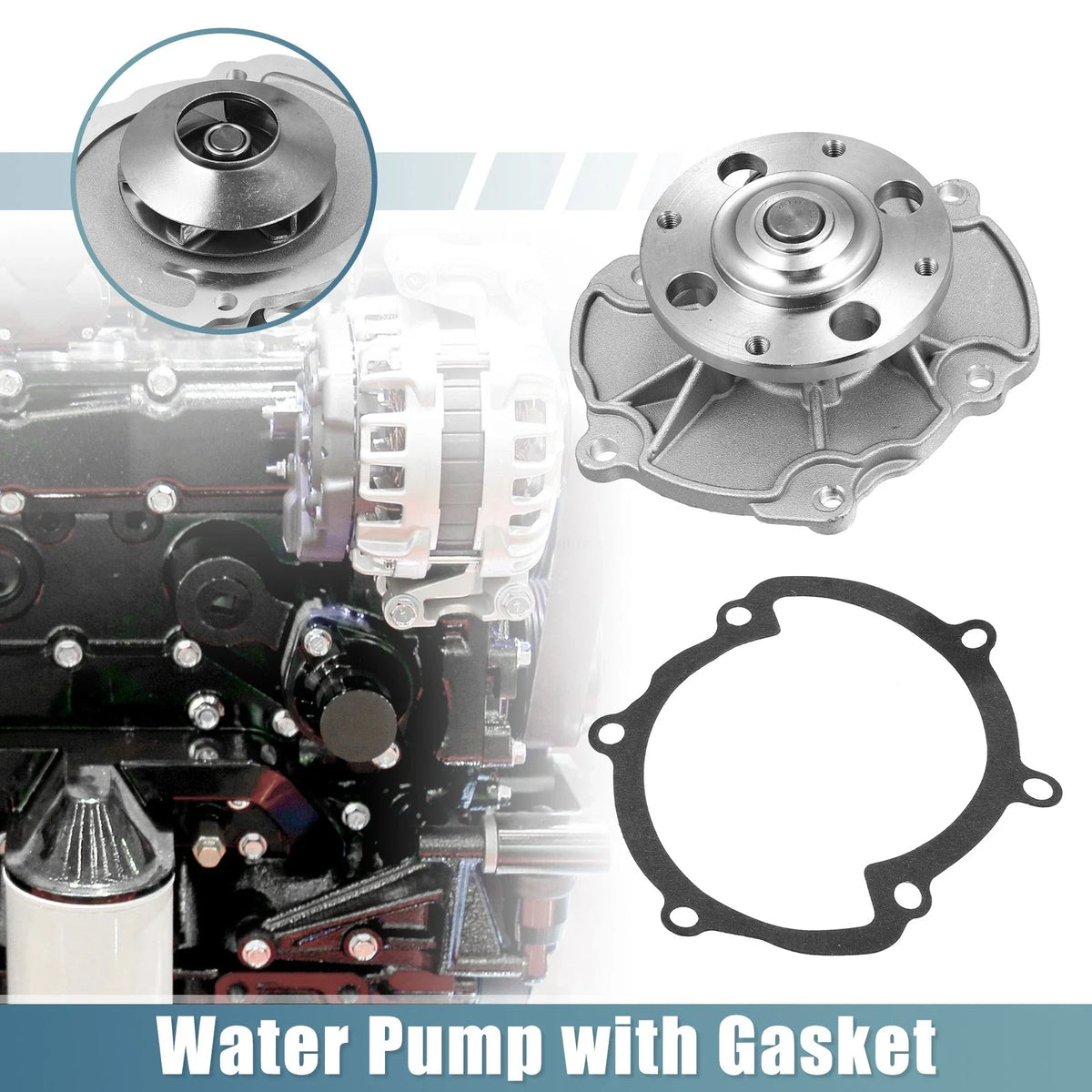 Water Pump AW5103 for Buick LaCrosse (2005–2008) & Chevrolet Impala (2012)