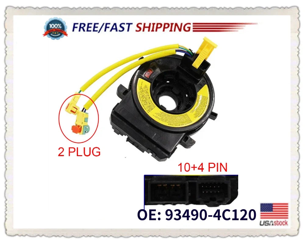 Spiral Cable Clock Spring 93490-4C120 for Kia Optima 2011-2013