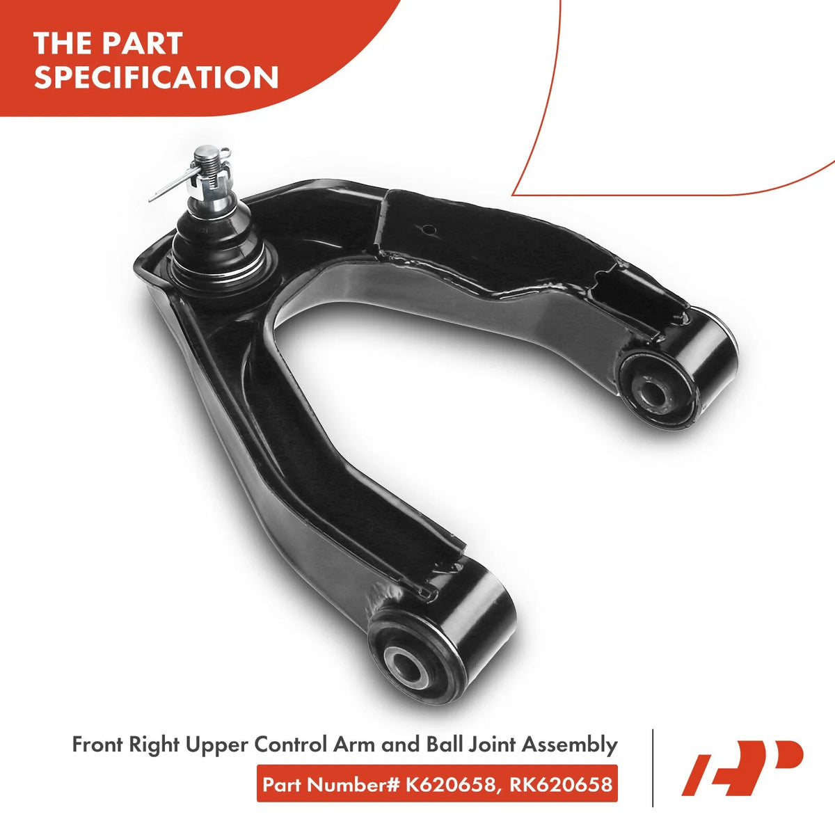 6X Control Arms with Ball Joints for Nissan Xterra Front (2000-2004)