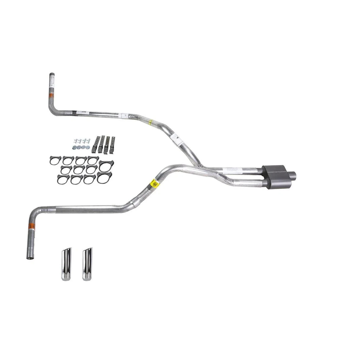 Dual Exhaust Muffler with Side Exit Tip for F150 (1987–1994)
