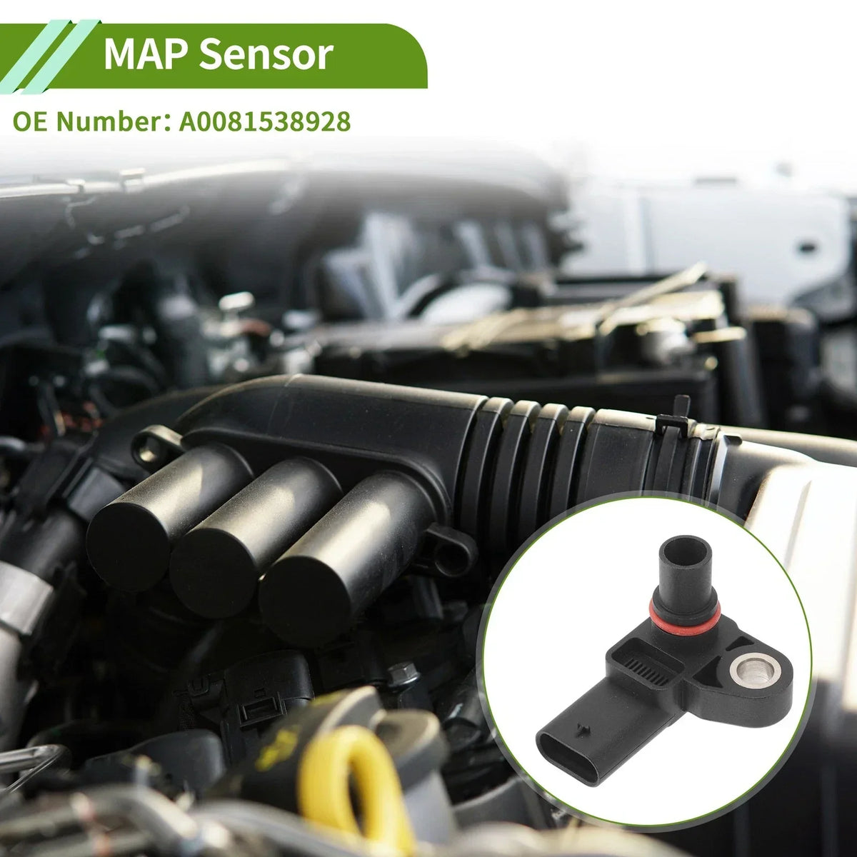 Manifold Pressure Sensor for MERCEDES-BENZ (GLC300 L4 2.0L 2016-2019)