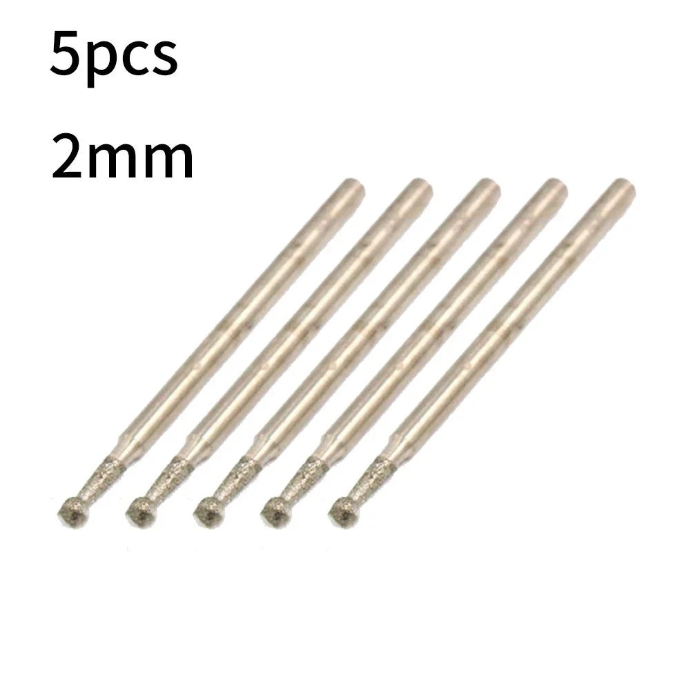 Spherical Grinding Burrs for Fine Detail Work in Various Materials
