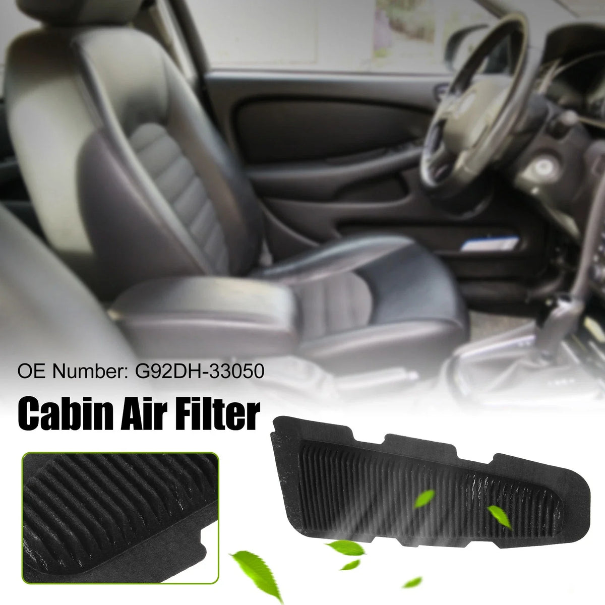 Cabin Air Filter G92DH-33050 for Toyota Avalon (2019–2022)
