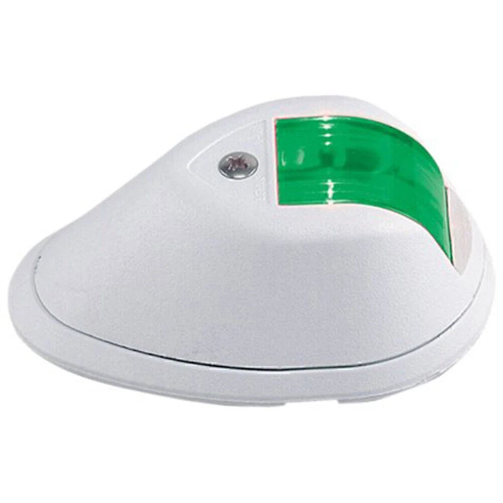LED Navigation Light Cover for Marine Boat Side Mount (White Green Red)