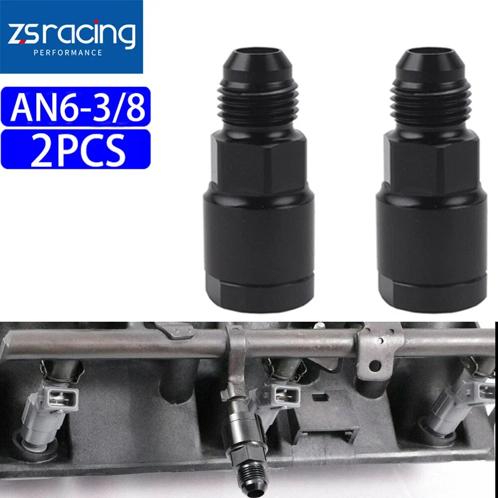 LS1 LS6 Fuel Rail Inlet Line Fitting Adaptor - 2 Pack