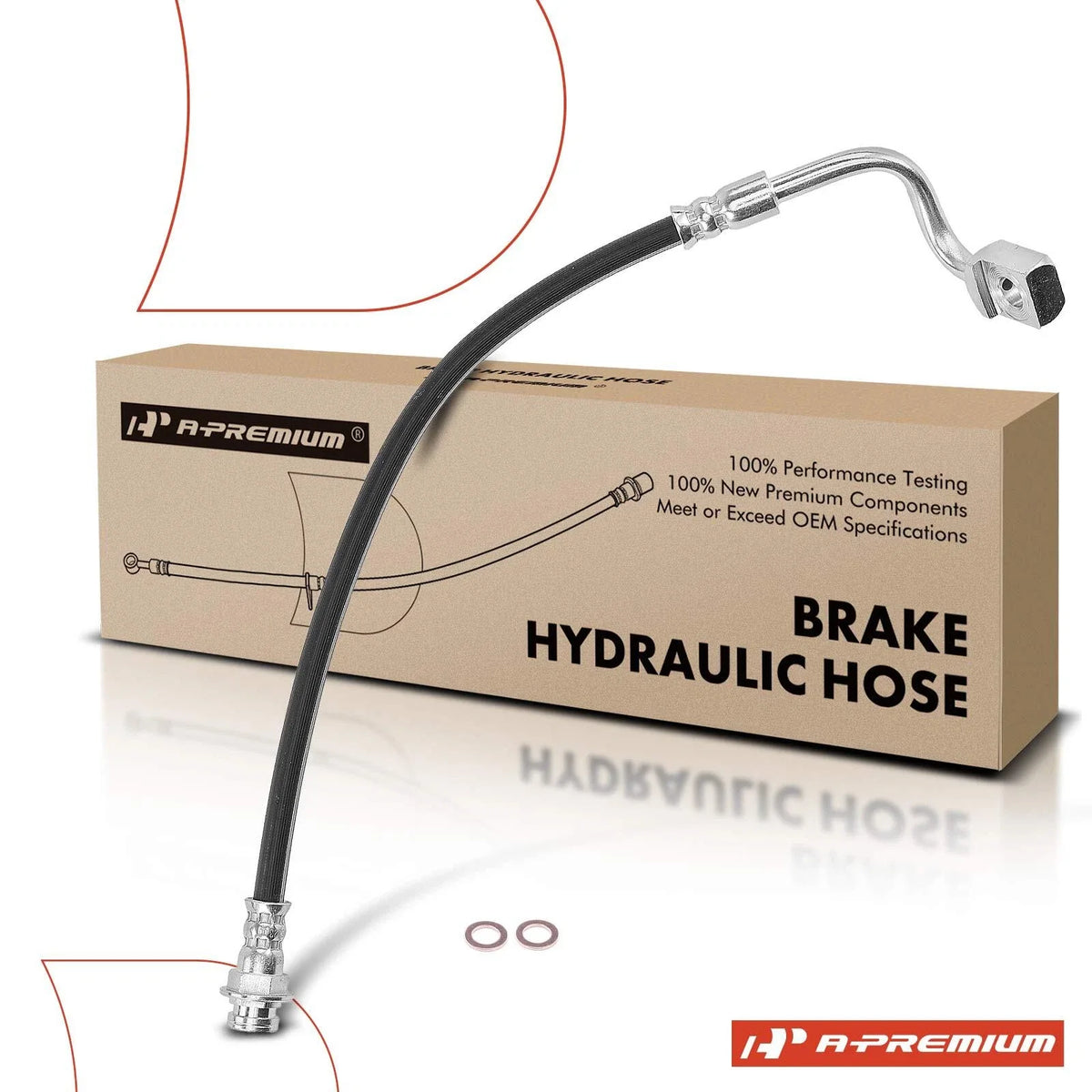 Front Right Brake Hydraulic Hose for Buick LaCrosse (2008–2009)