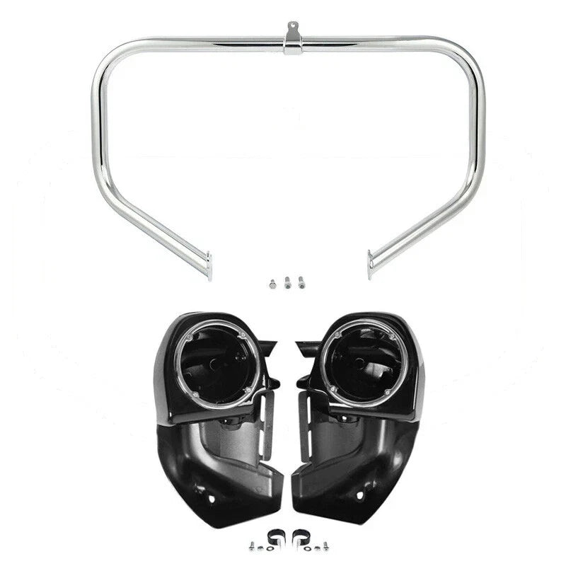 Lower Vented Fairings Speaker Pods for 2009-2013 Harley Touring Glide
