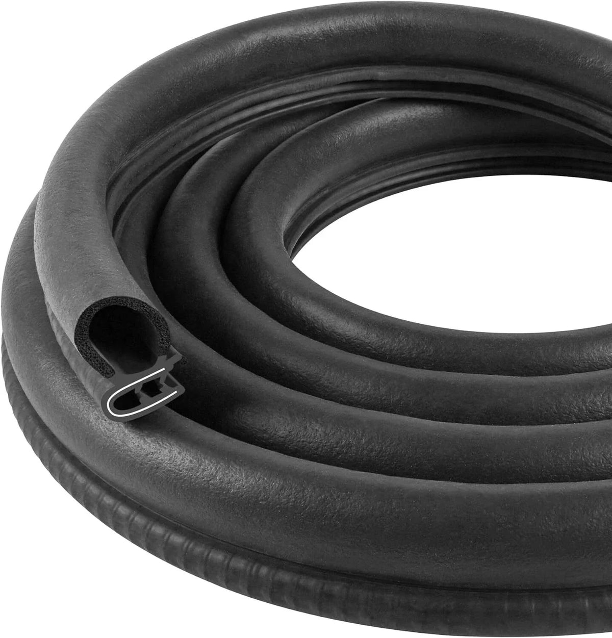 Car Door Rubber Seal Strip for Universal Fit (20FT)