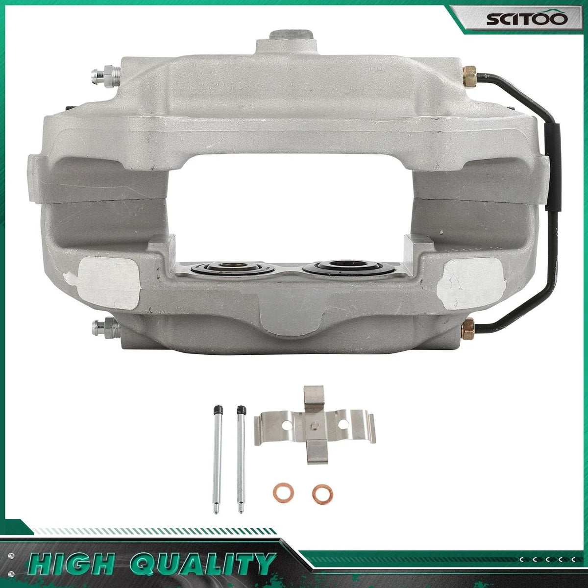 Set of 2 Rear Left Brake Calipers for Dodge Challenger V6 3.6L (2019–2023)