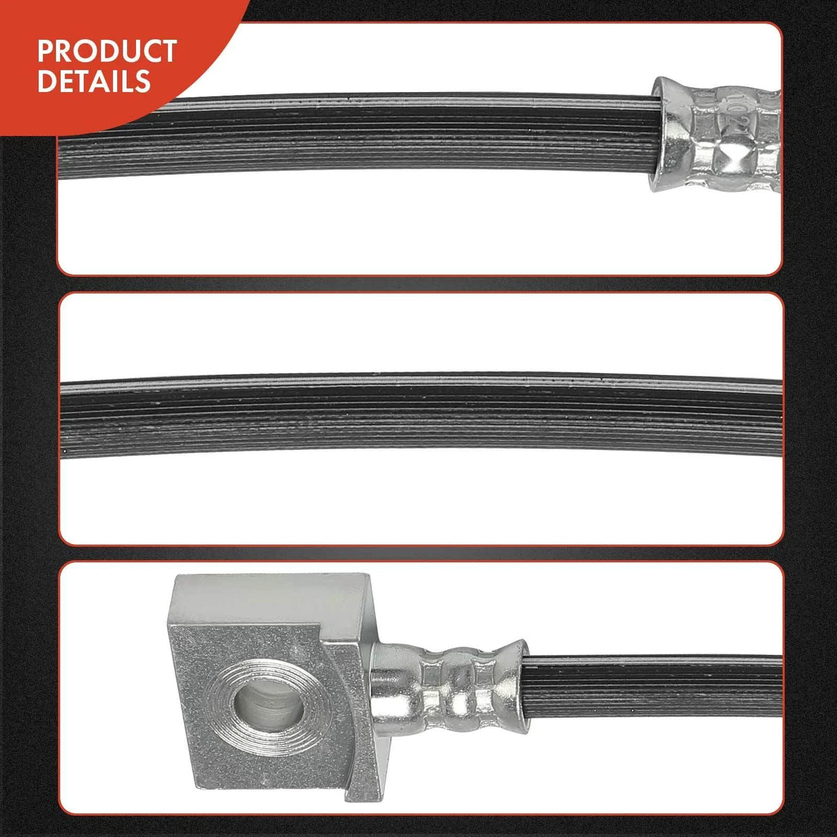 Rear Left Brake Hydraulic Hose (2015-2019) for Ford F-53