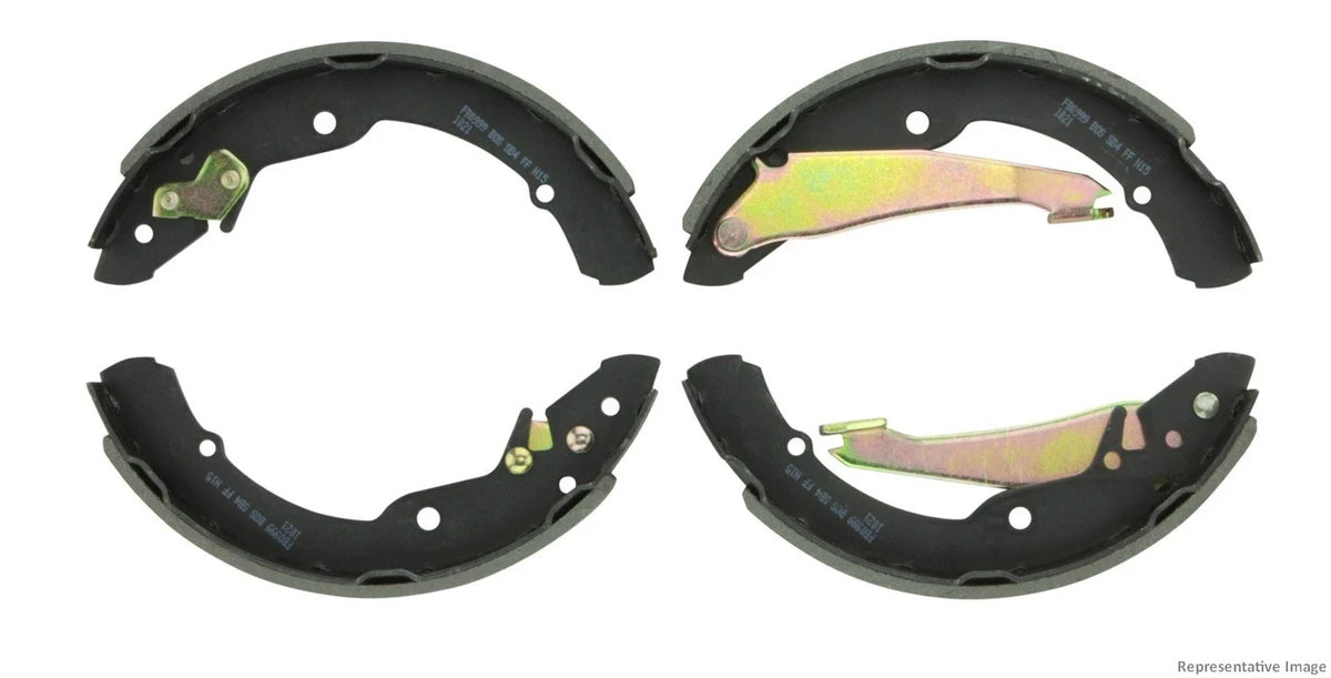 Bosch Front Bonded Brake Shoe for