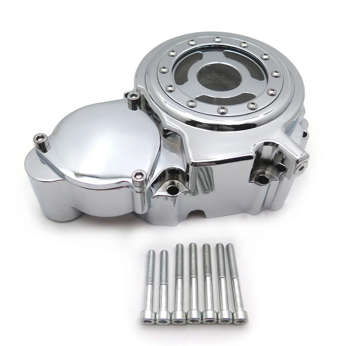Chrome Engine Stator Crankcase Cover Left for GSXR 600 750 (2006–2024)