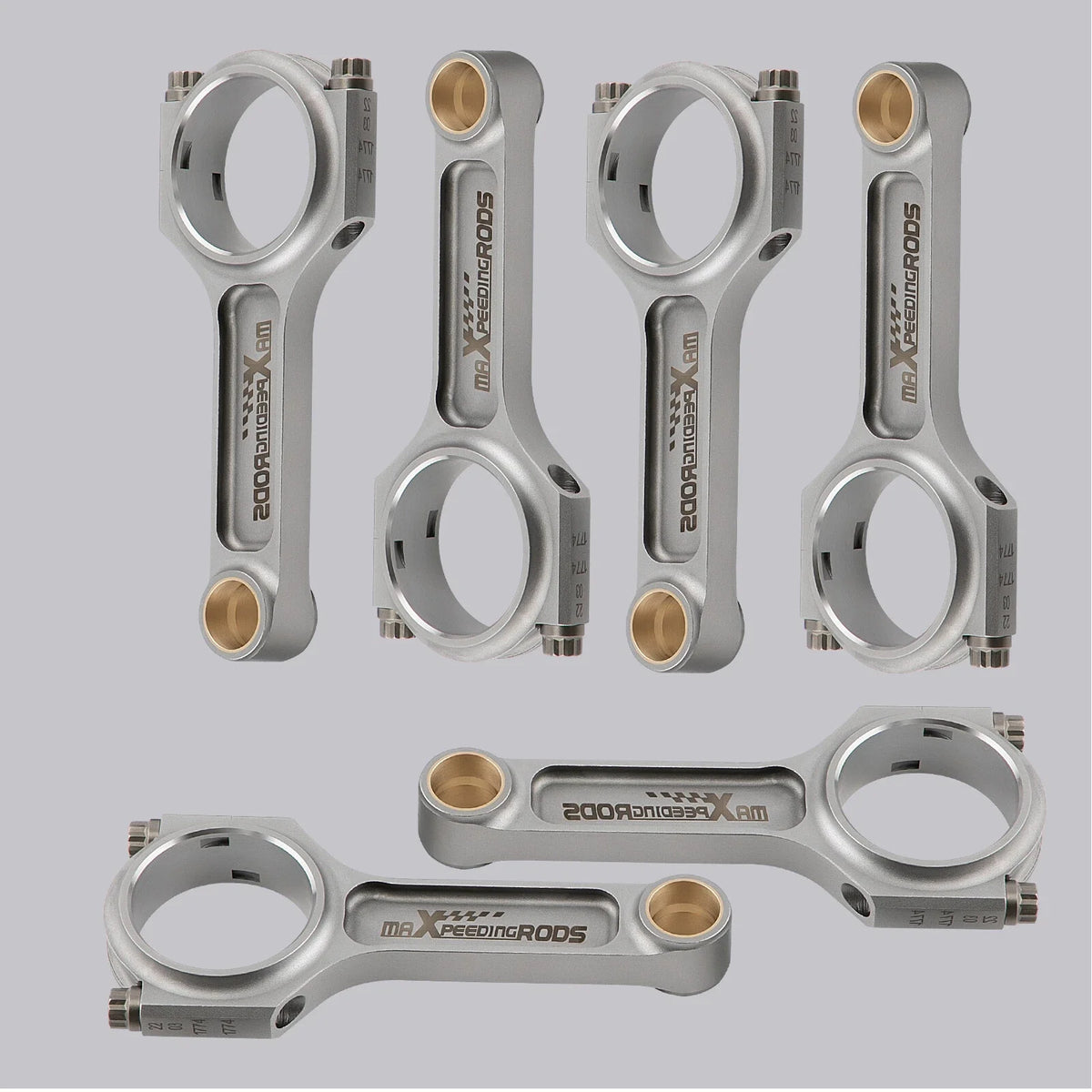 Connecting Rods I-Beam Forged 4340 EN24 for Toyota Supra 2JZ 1993-2002