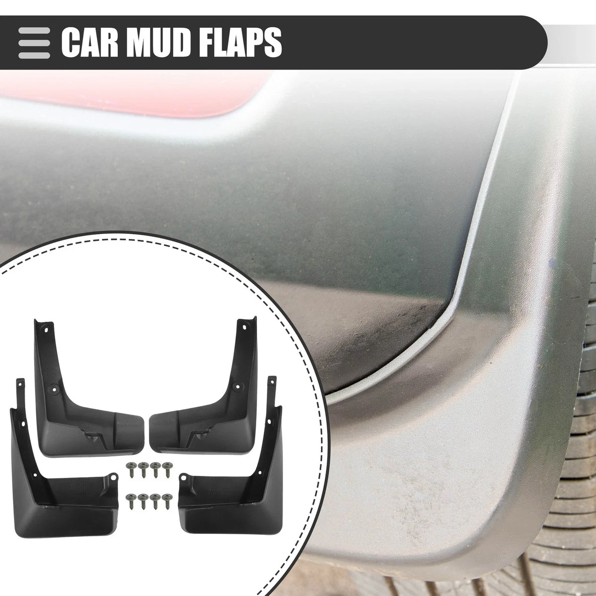 Set of 4 Mud Flaps