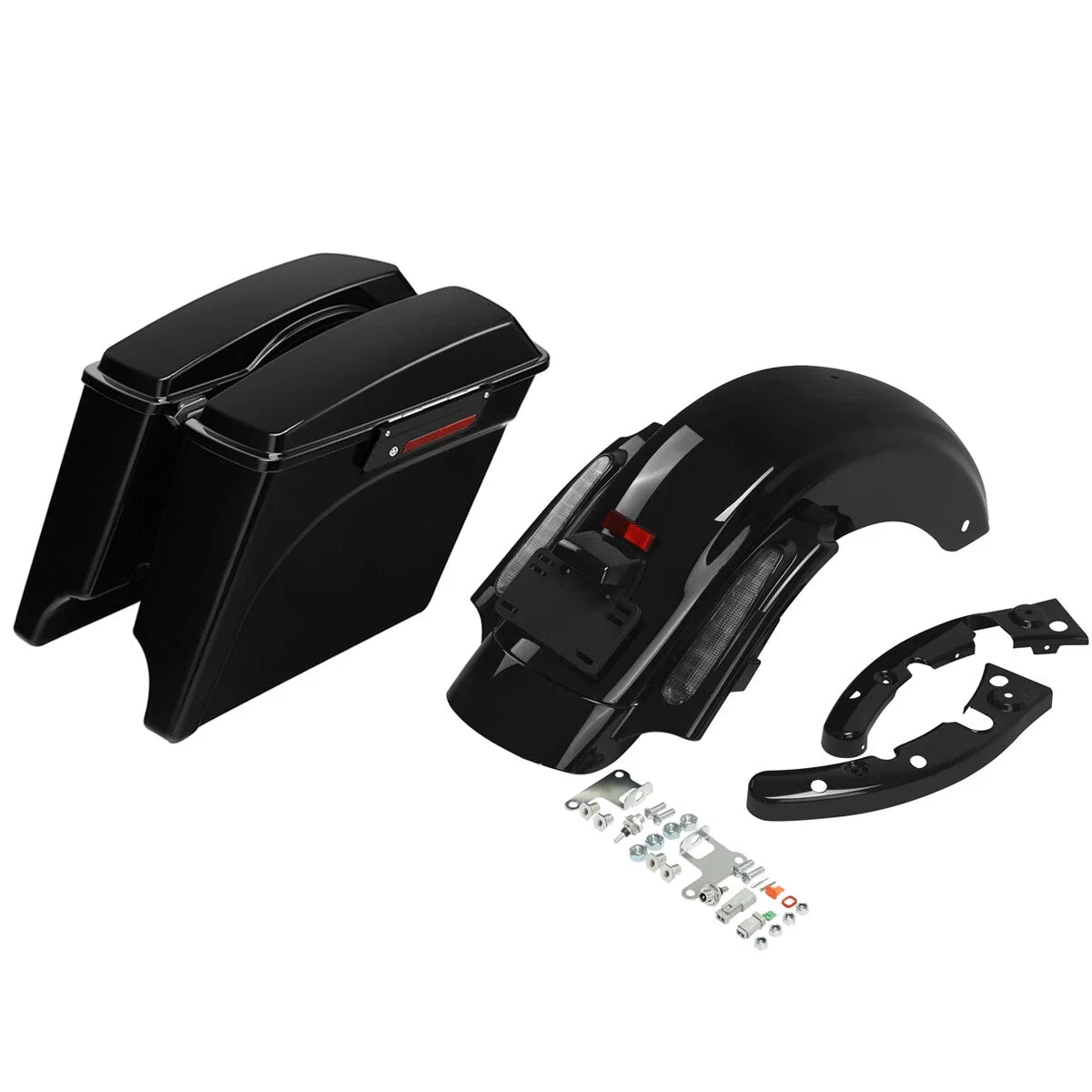 5" Saddlebags Rear Fender Kit for Harley Touring (2009 to 2013)
