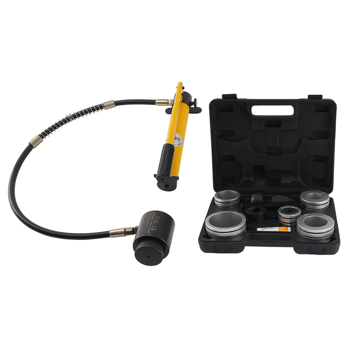 Hydraulic Exhaust Pipe Expander Tool Kit for 10T Manual Tailpipes (1.625β4.25") (2010β2020)