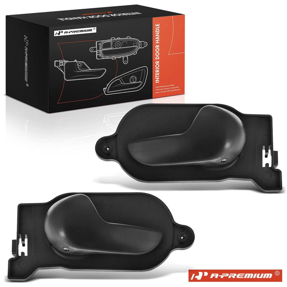 2X Front Rear Interior Door Handles for Ford EcoSport (2004–2012)