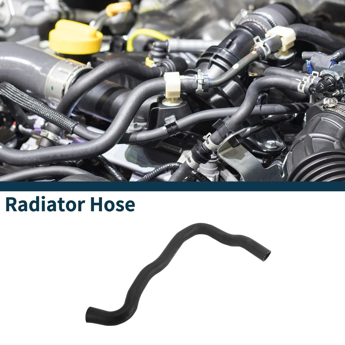 Radiator Hose No. 254112P600 for Kia Sorento (2012–2015) Rubber