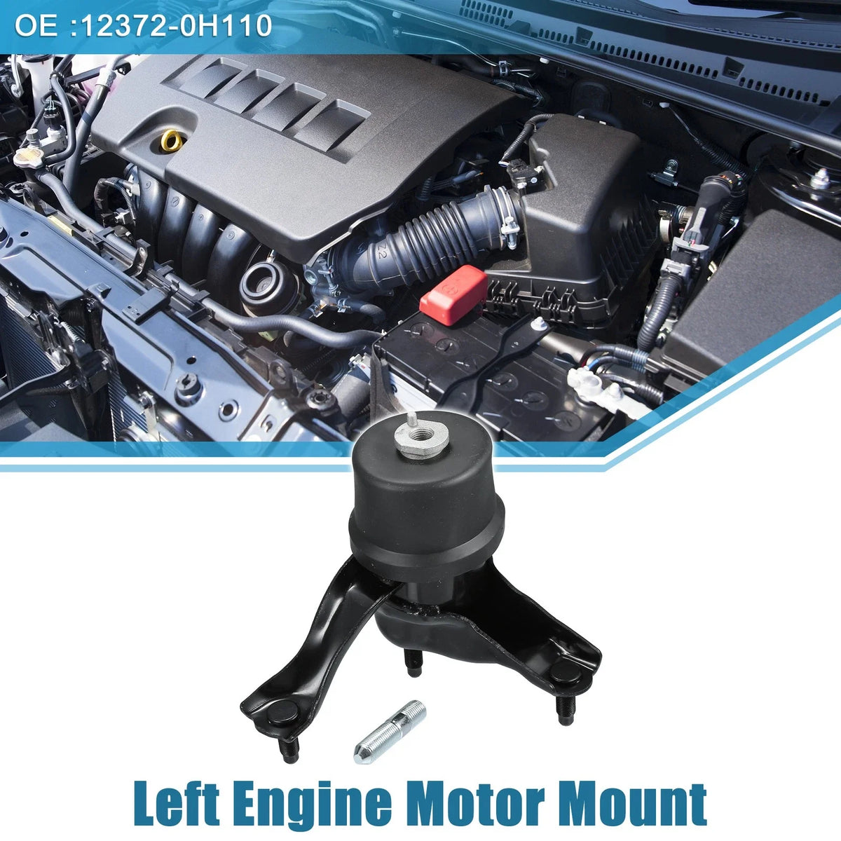 Front Engine Motor Mount & Transmission Mount for Toyota Camry (2006–2015)