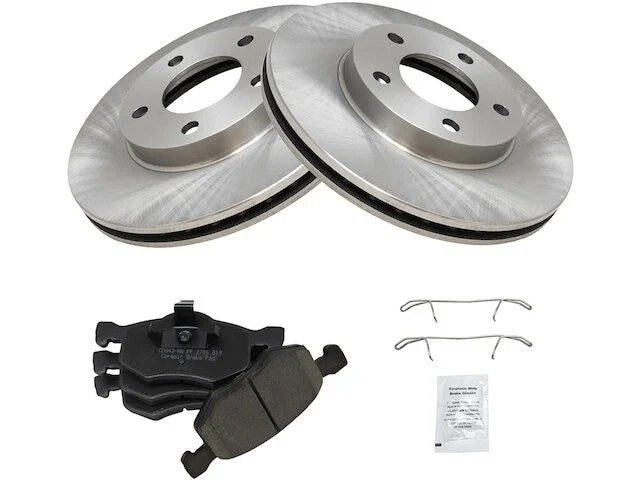 Front Brake Pad and Rotor Kit for Mazda Tribute (2001–2006) GT611ZM