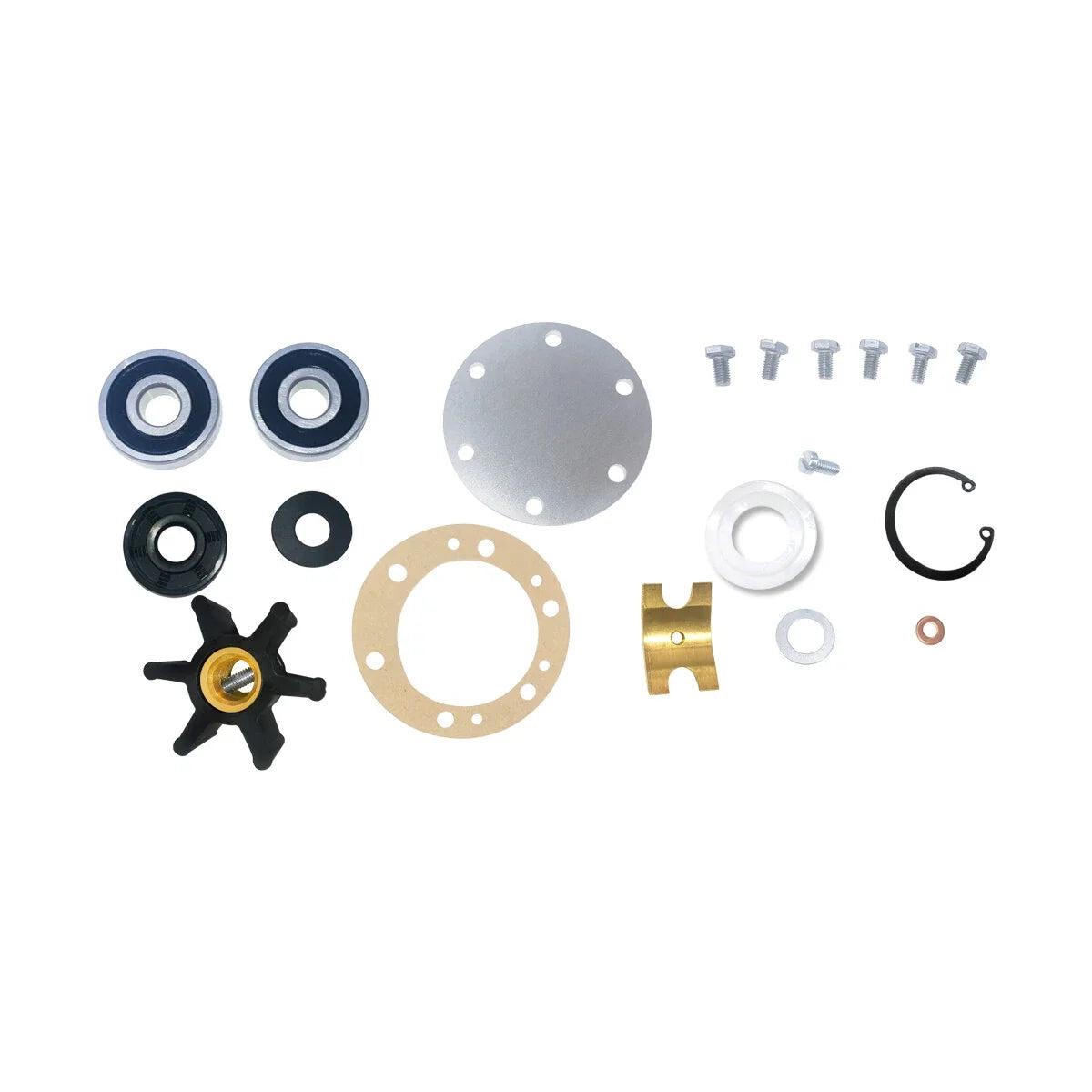 Internal Major Repair Kit for Engine Cooling Pumps - Yanmar 728270-42002